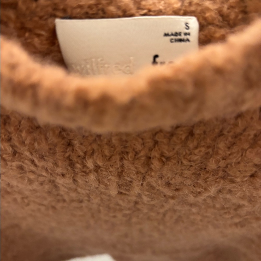Wilfred Sweater in Tan and Brown - Picture 6 of 6